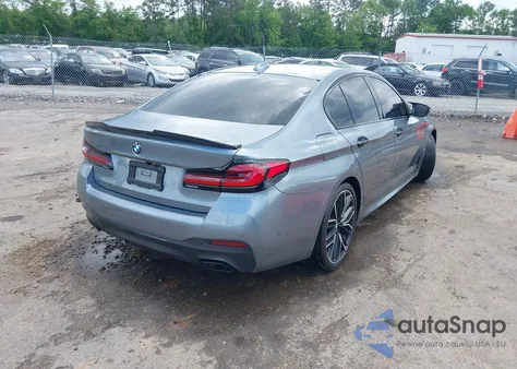 2021 BMW 530I xDrive из США, поврежденный, VIN WBA13BJ0XMWW98865